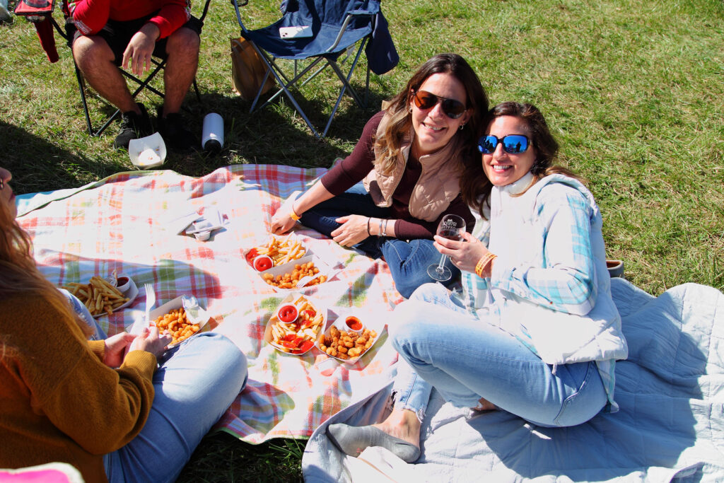 Women at Stratford Hall Wine & Oyster Festival